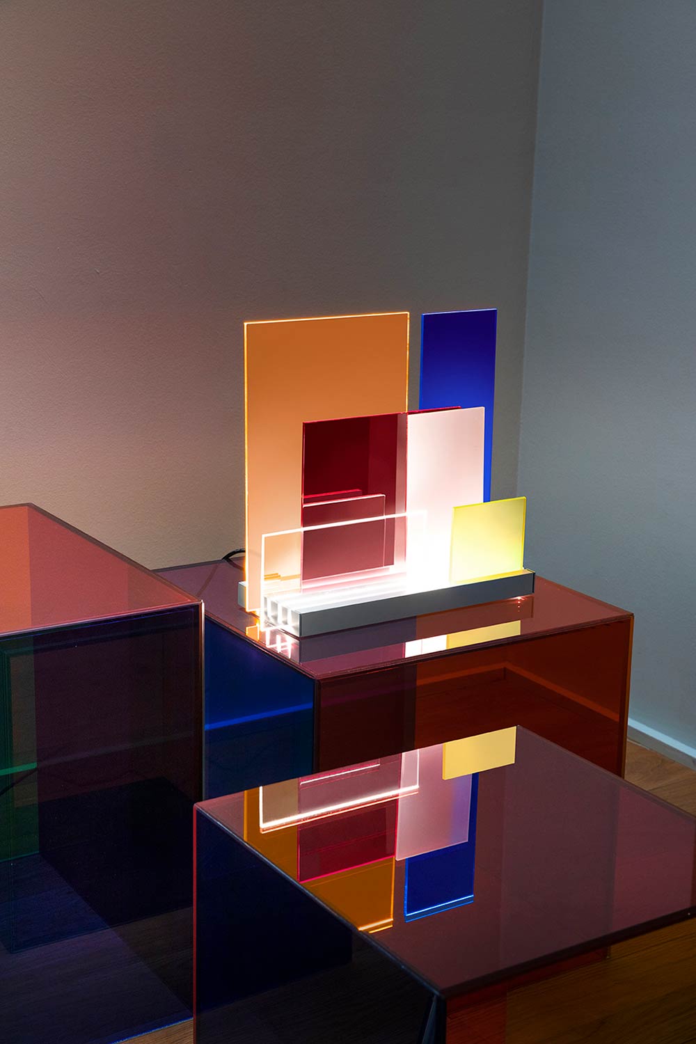 On Lines Table Lamp by Nemo Table Lamps